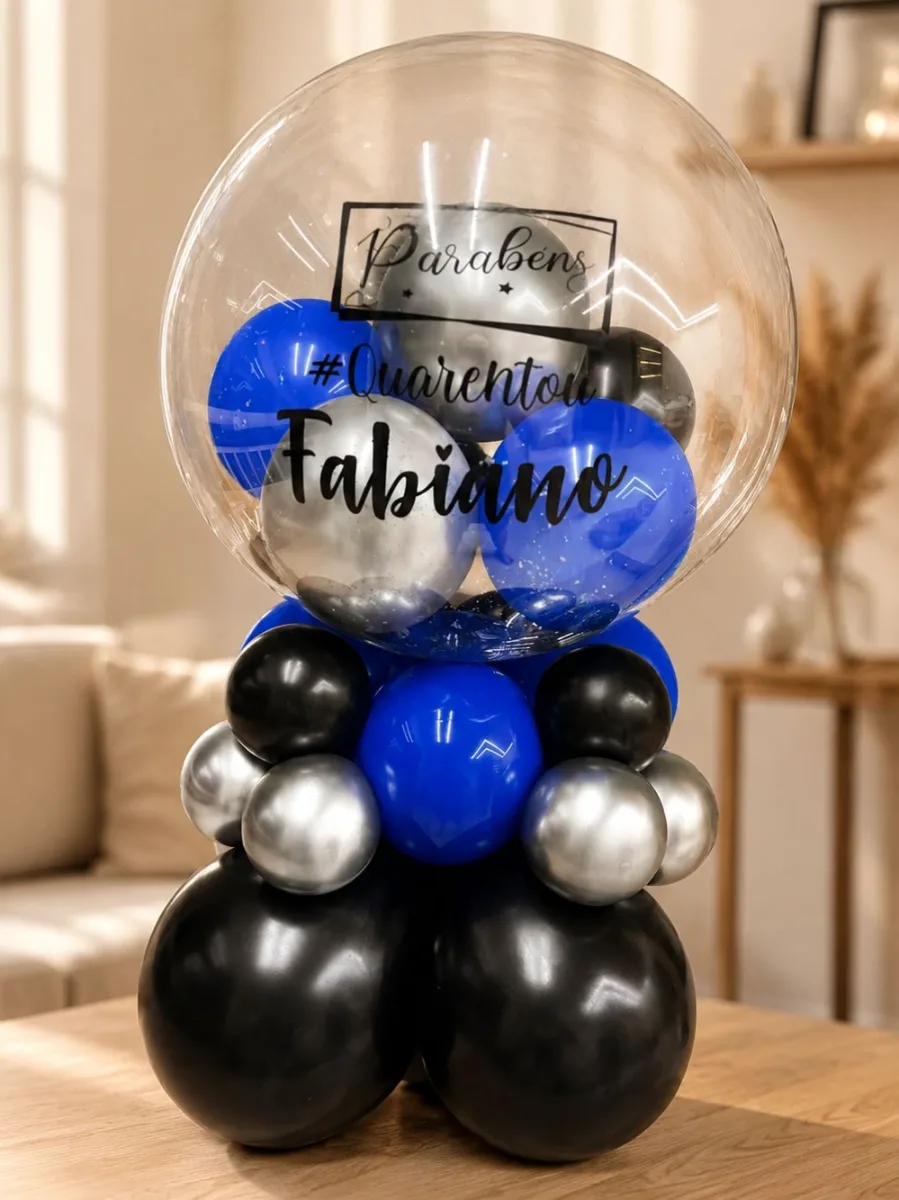 Balão Arranjo de Mesa